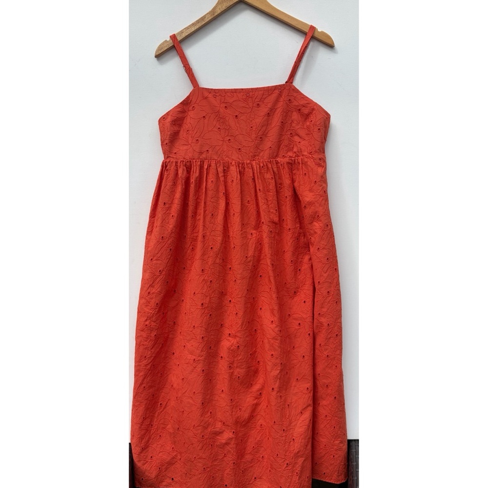 Madewell Eyelet Lace Midi Dress